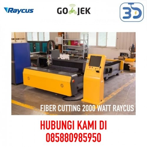 Zaiku Fiber Laser 130x250 cm Power 2000 Watt untuk Cutting Grafir Besi